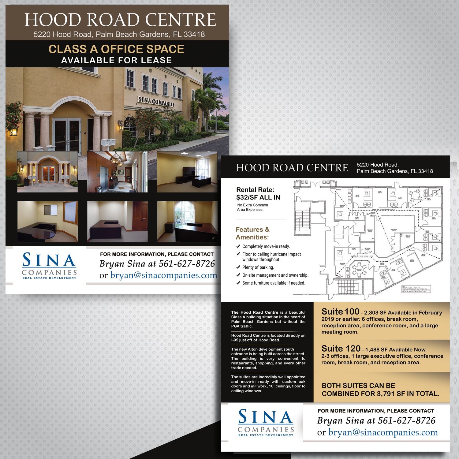 Flyer Design by uk for Sina Companies LLC | Design #19254651