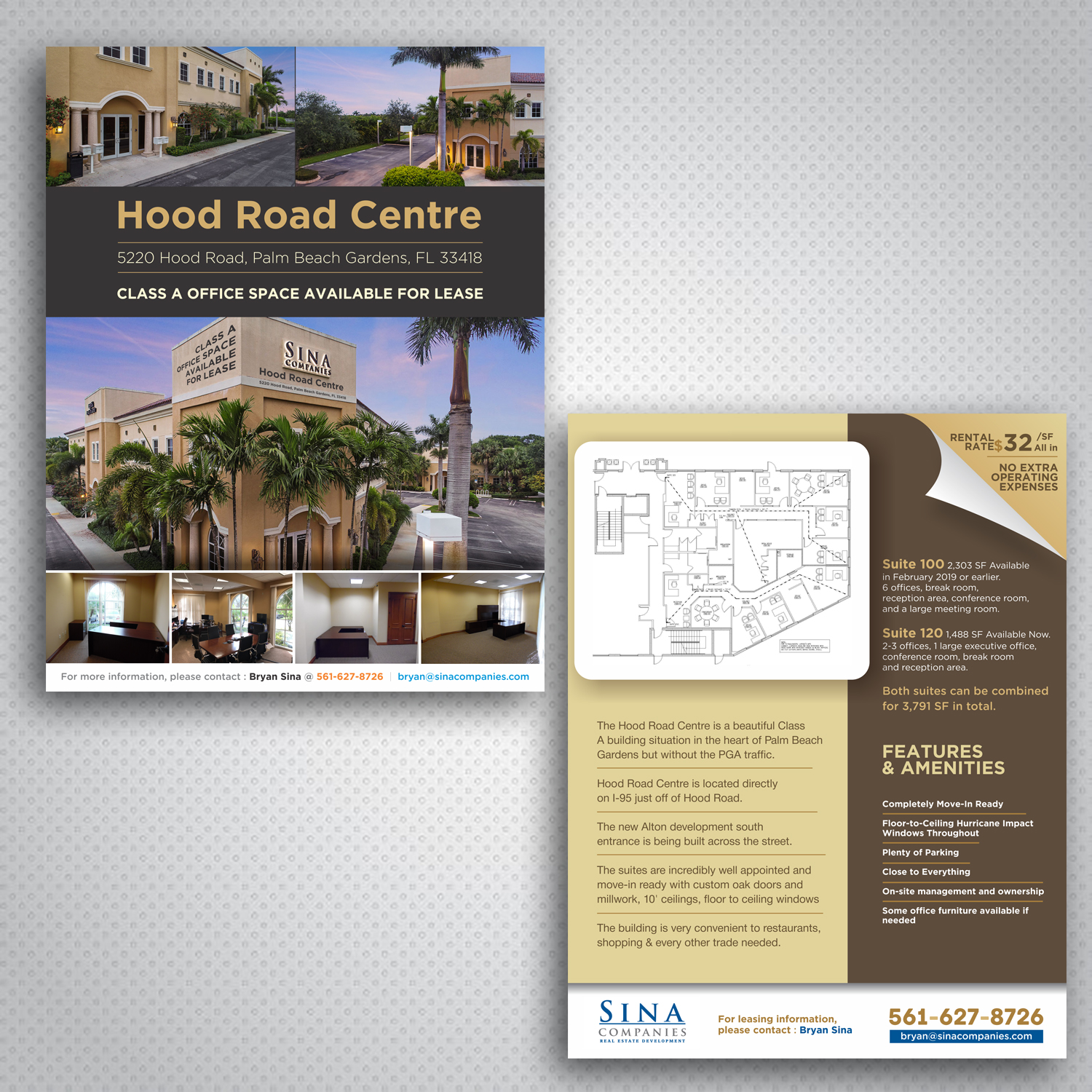 Diseño de Flyer por uk para Sina Companies LLC | Diseño #19255488