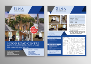 Commercial Real Estate for Lease Listing Flyer | Flyer-Design von Pinky 