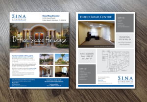 Commercial Real Estate for Lease Listing Flyer | Flyer Design by Alexandar