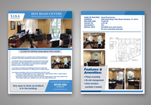 Flyer Design by budie deathlust for Sina Companies LLC | Design: #19148005