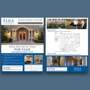 Flyer Design by debdesign for Sina Companies LLC | Design: #19249008