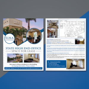 Flyer Design by Graphics Desk for Sina Companies LLC | Design: #19193000