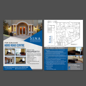 Flyer Design by Schöpfer for Sina Companies LLC | Design #19203733