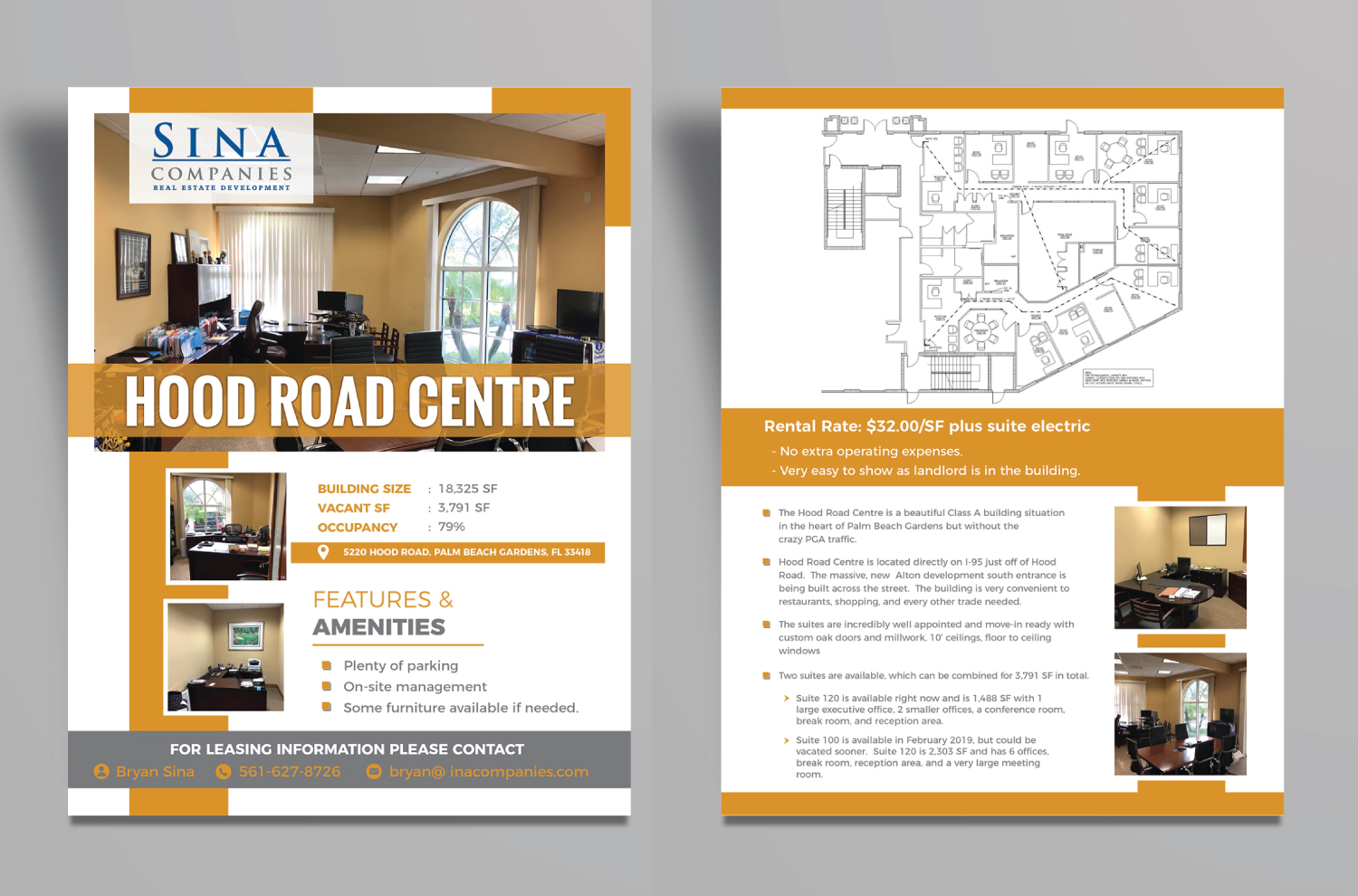 Flyer Design by ilovedesign1 for Sina Companies LLC | Design #19200265