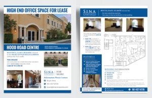 Flyer Design by ilovedesign1 for Sina Companies LLC | Design #19259650