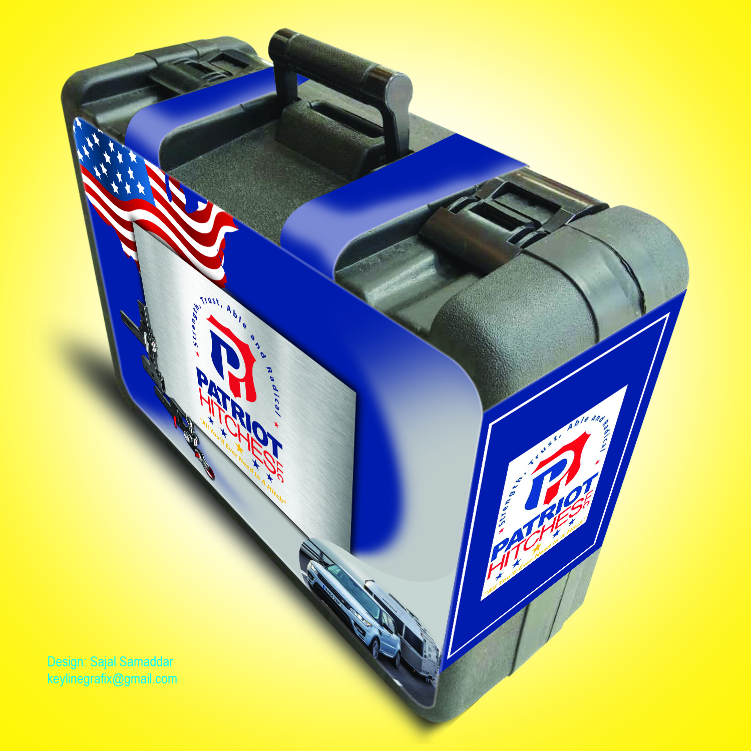 Packaging Design by Sajal Samaddar for Patriot Hitches, LLC | Design #19167744