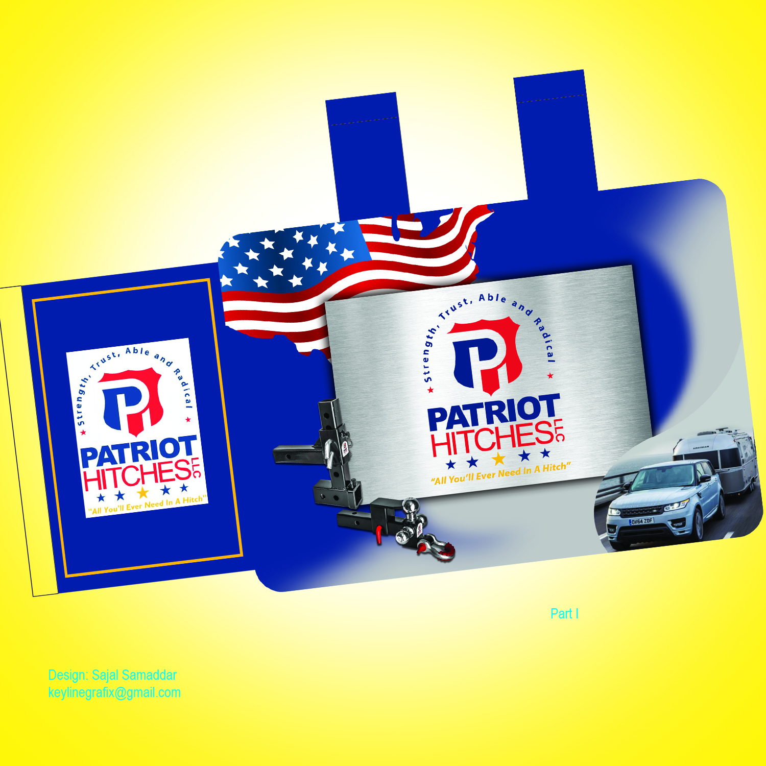 Packaging Design by Sajal Samaddar for Patriot Hitches, LLC | Design #19167747