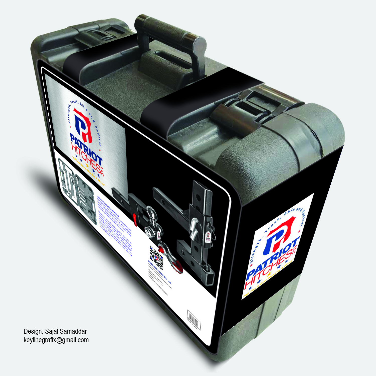 Packaging Design by Sajal Samaddar for Patriot Hitches, LLC | Design #19183485