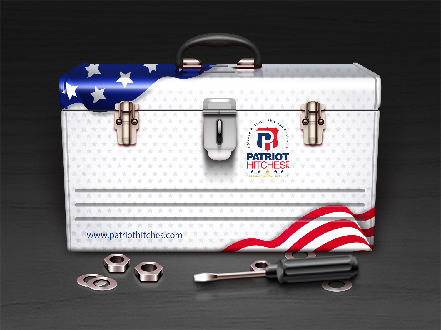 Verpackungs-Design von TGDesigns für Patriot Hitches, LLC | Design #19177859