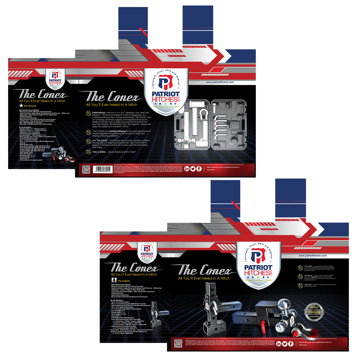 Verpackungs-Design von SAI DESIGNS für Patriot Hitches, LLC | Design #19307980