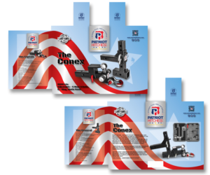 The Conex - Toolbox Wrap for holding vehicle hitches | Diseño de Empaque por vpt_creations