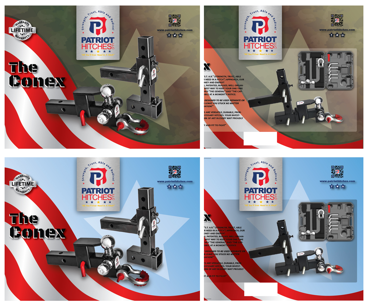 Packaging Design by vpt_creations for Patriot Hitches, LLC | Design #19318055
