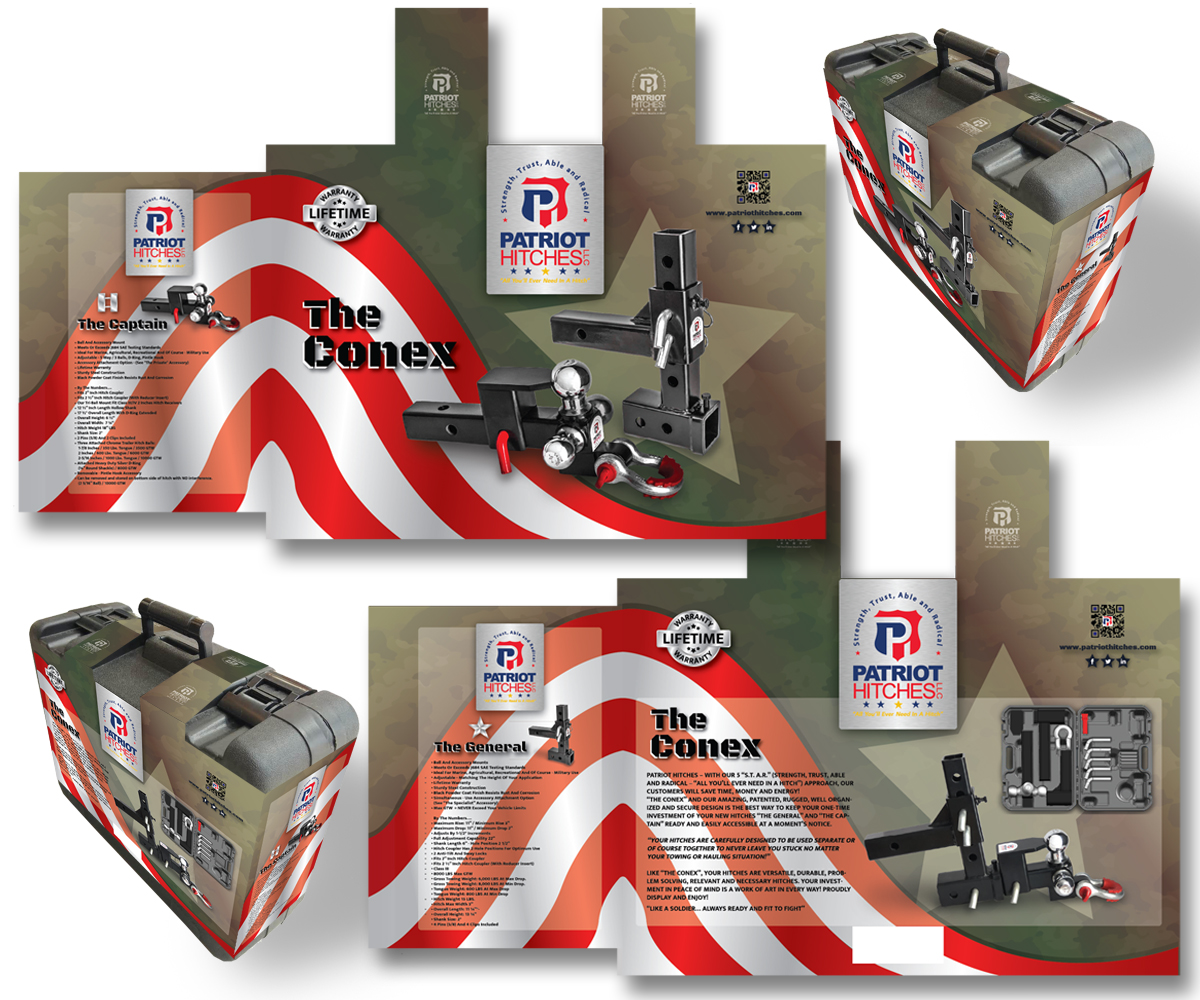Packaging Design by vpt_creations for Patriot Hitches, LLC | Design #19333354