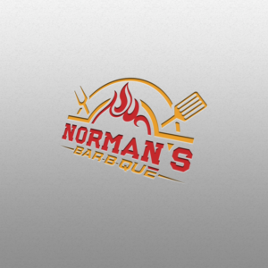 Norman's Bar-B-Que | Logo Design by Tasnova 2