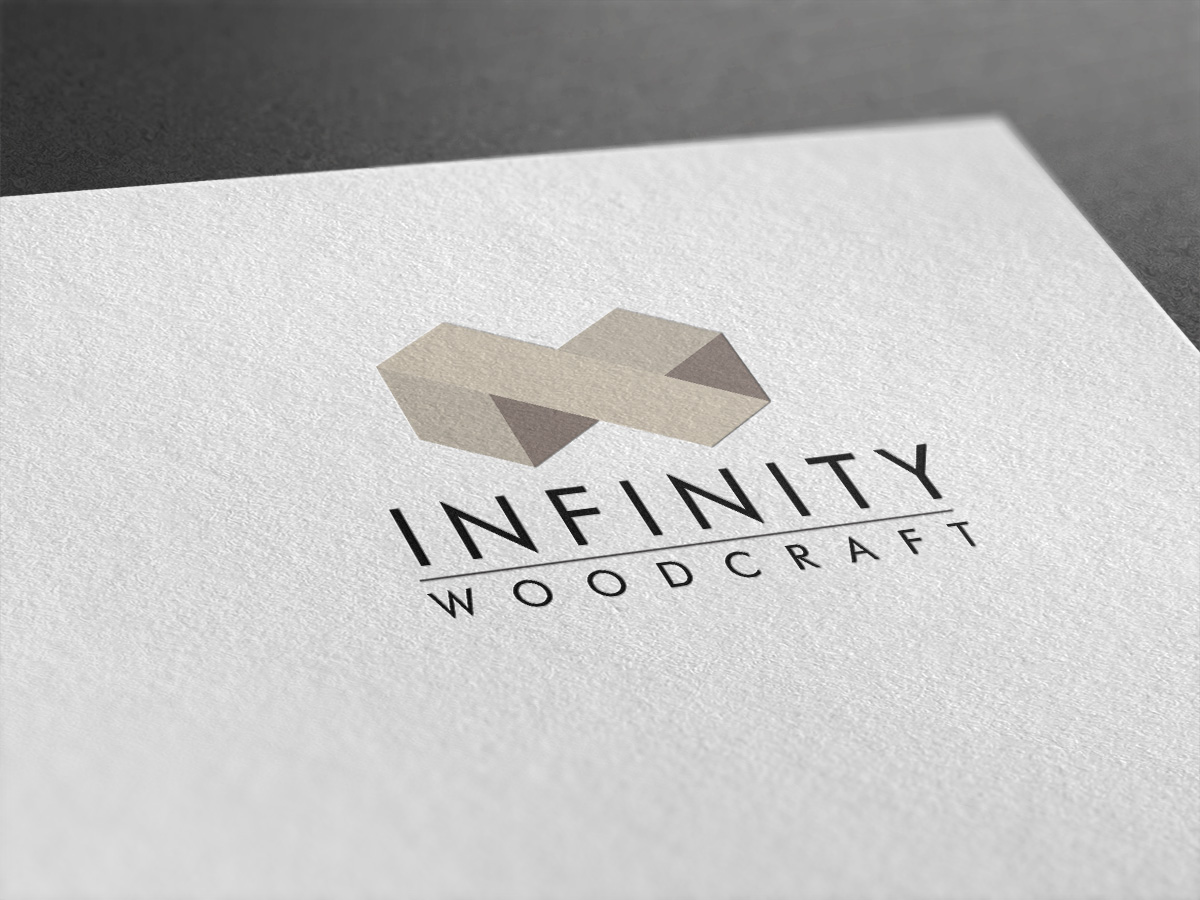 Logo Design by nvisiondesign.co.uk for Infinity Woodcraft | Design #19135451