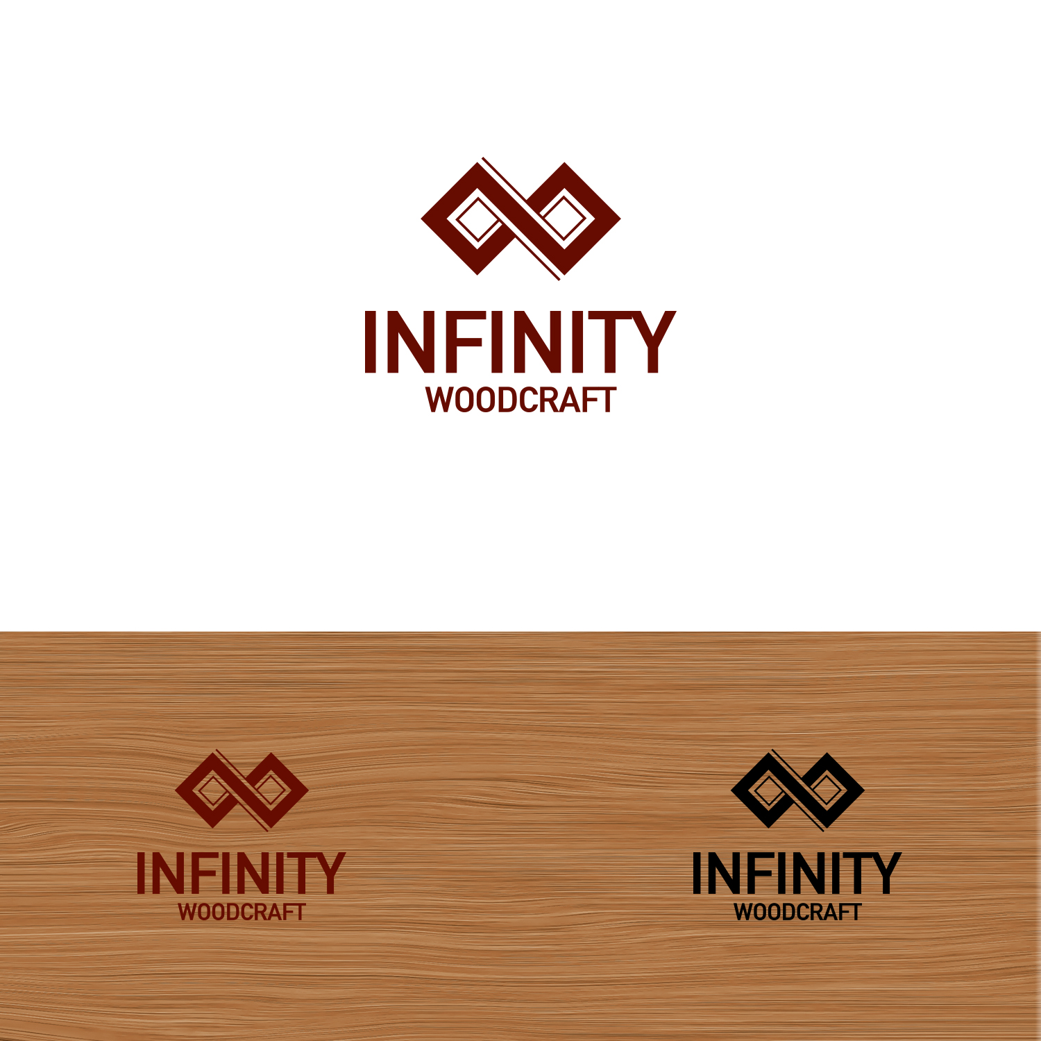Diseño de Logo por chaasi para Infinity Woodcraft | Diseño #19138924