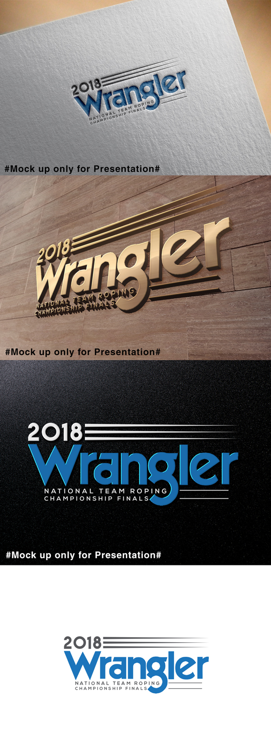 Logo Design by designmind78 for Wrangler Team Roping Championships | Design #19137670