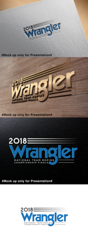 Diseño de Logo por designmind78 para Wrangler Team Roping Championships | Diseño: #19137670
