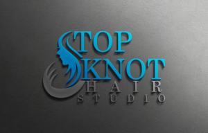 Top Knot Hair Studio | Logo Design by nexalite