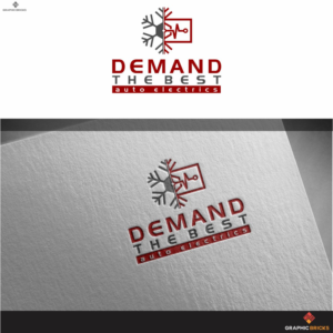 Demand Auto Electrics | Diseño de Logo por Graphic Bricks