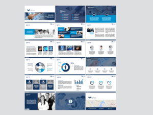Financial Services Company power point theme design | Diseño de PowerPoint por Nila