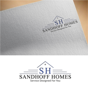 Sandhoff Homes Service Designed for You | Logo Design by mam1