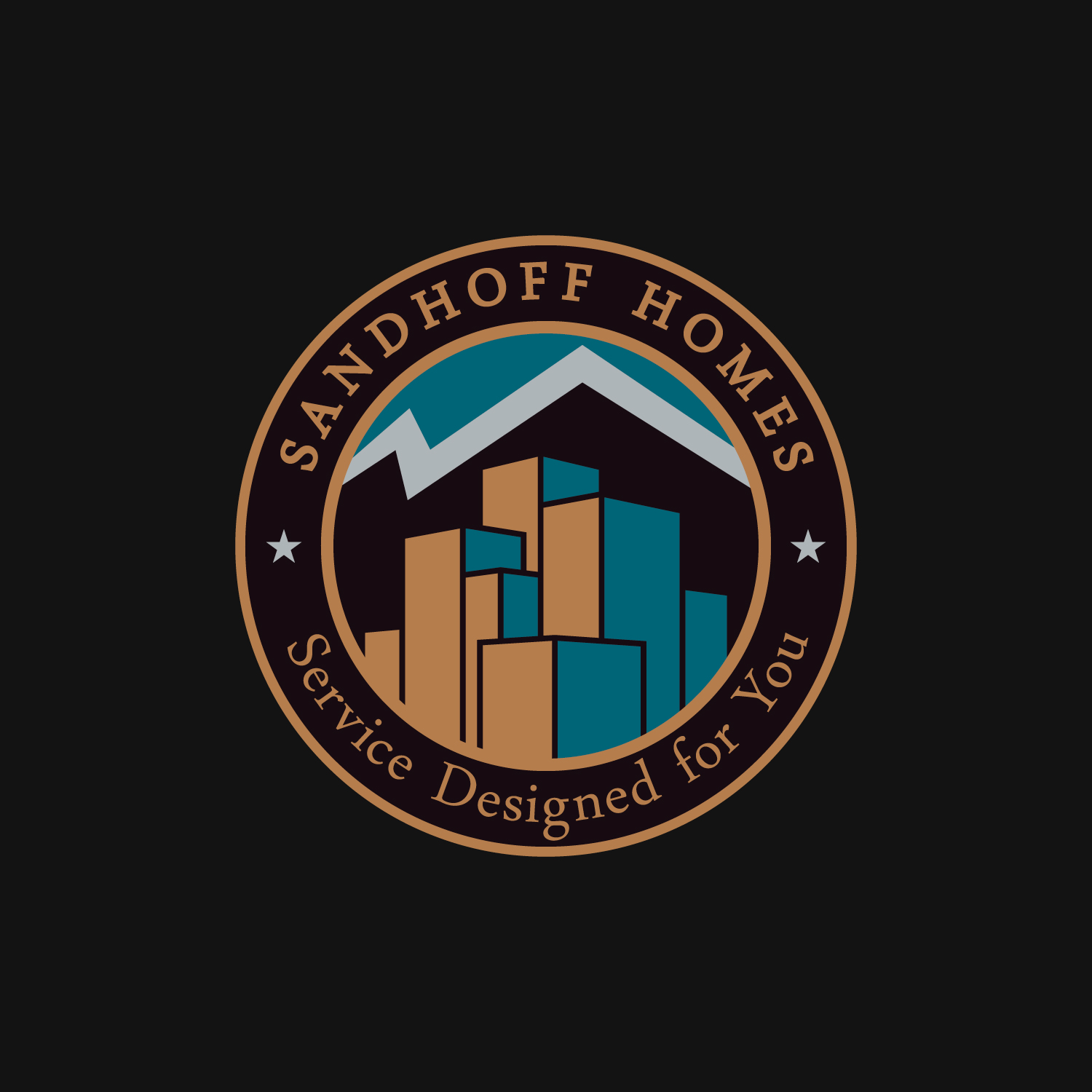 Logo Design by tacticalcat for Sandhoff Homes  | Design #19150727
