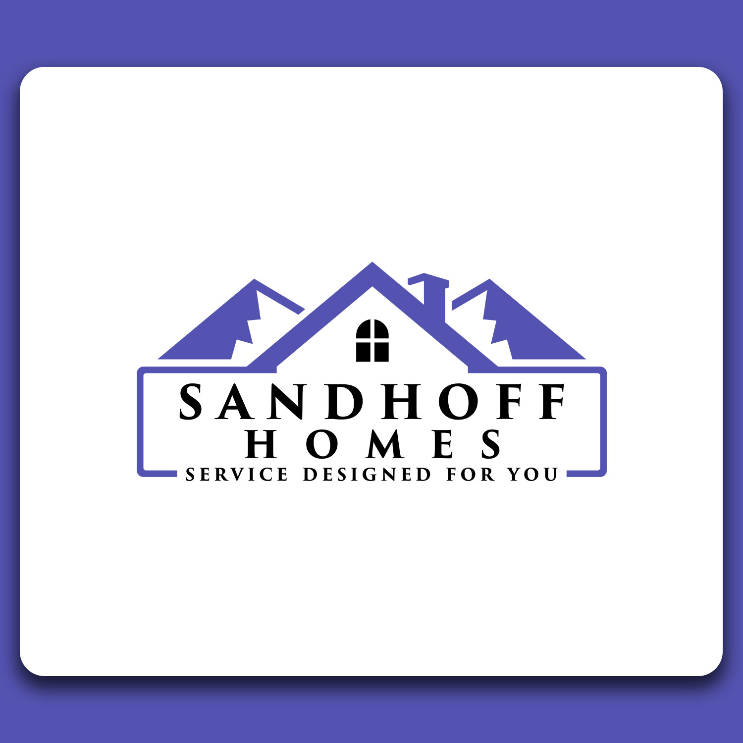 Logo Design by SGS.Design for Sandhoff Homes  | Design #19165311