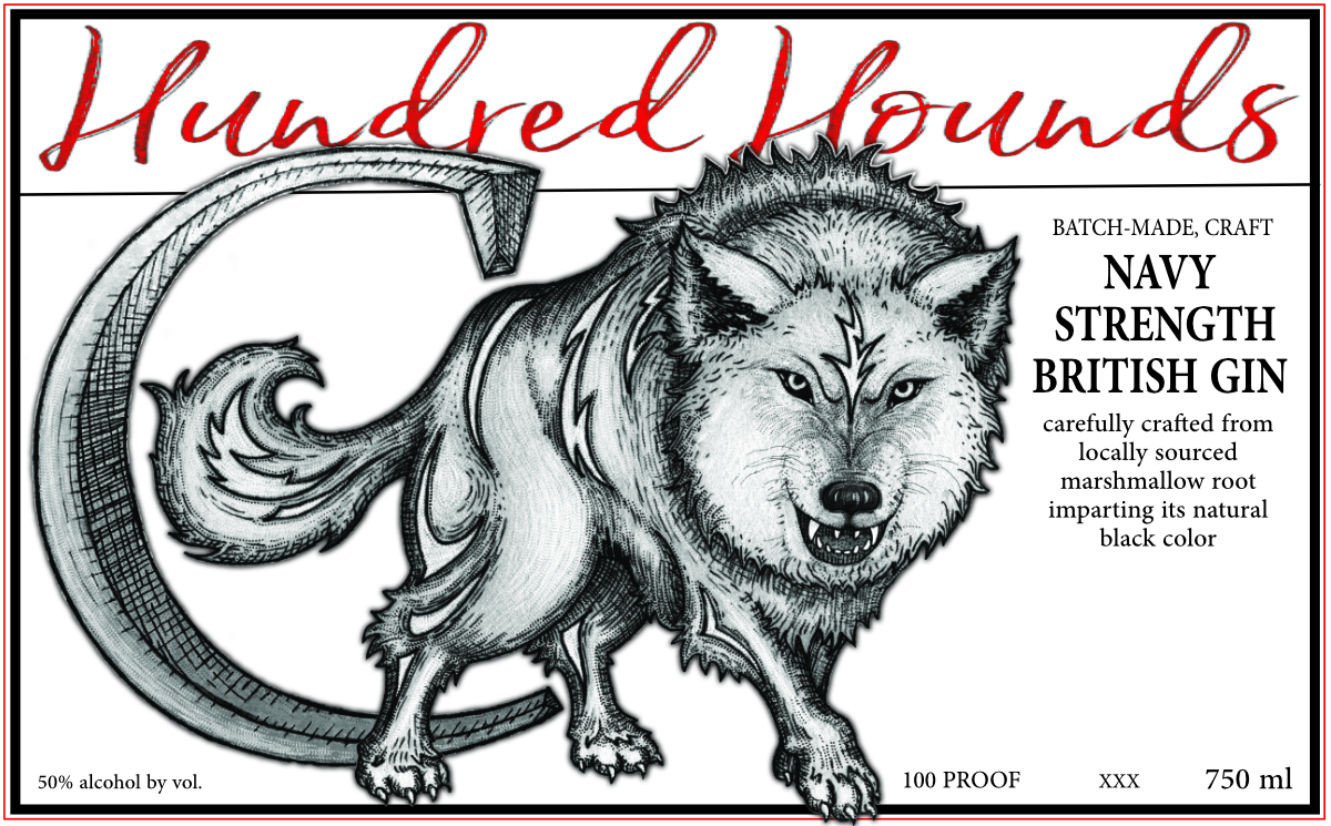 Label Design by priscilla.lorraine.thomas 2 for The Handmade Gin Company | Design #19183473