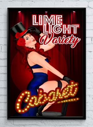 Limelight Variety Cabaret | Design de Flyer par SAI DESIGNS