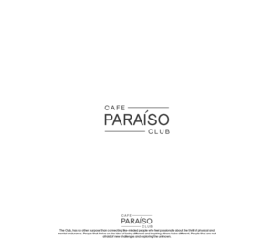 Cafe Paraíso Club | Logo Design by GBDESIGN
