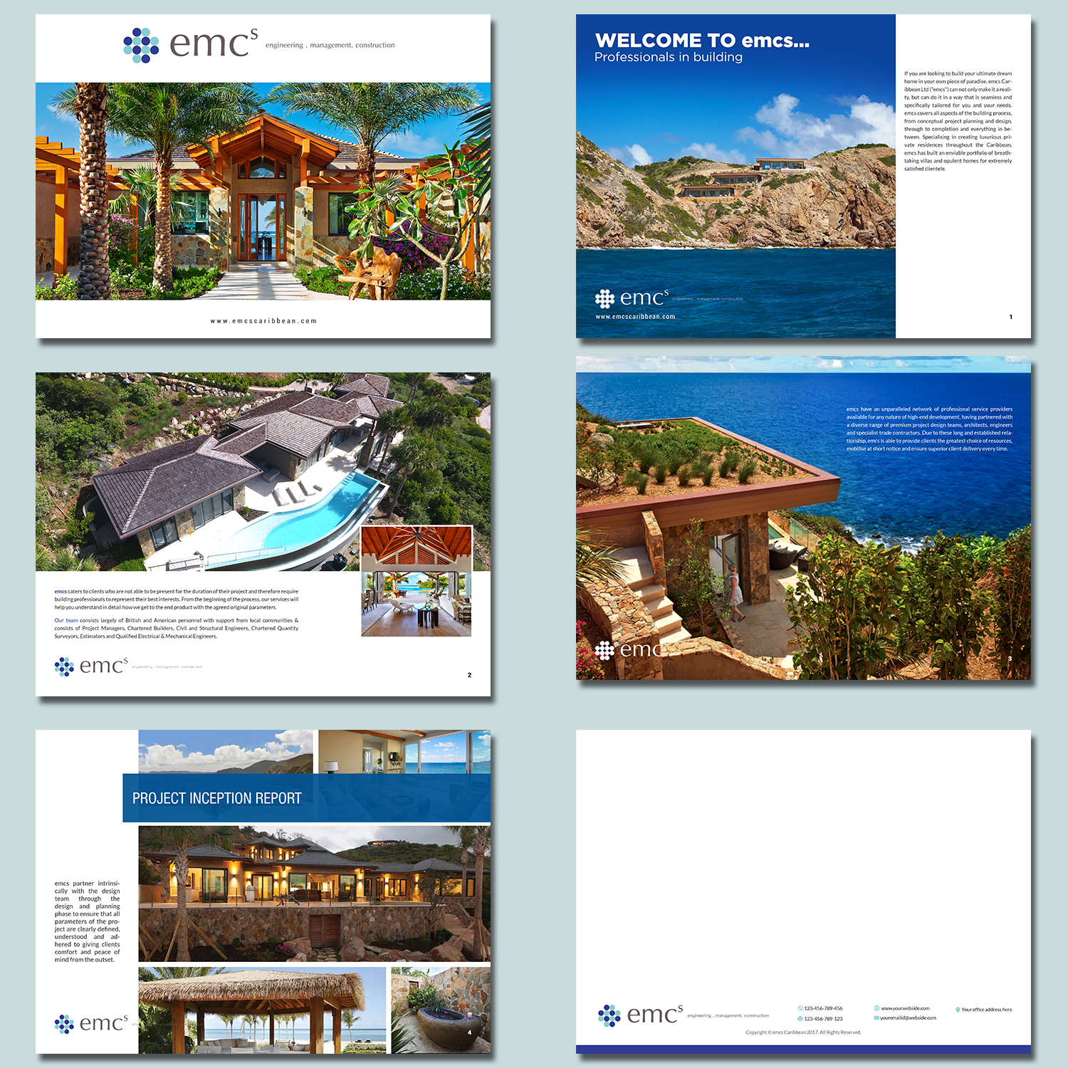 Brochure Design by debdesign for emcs Caribbean Ltd | Design: #19154672