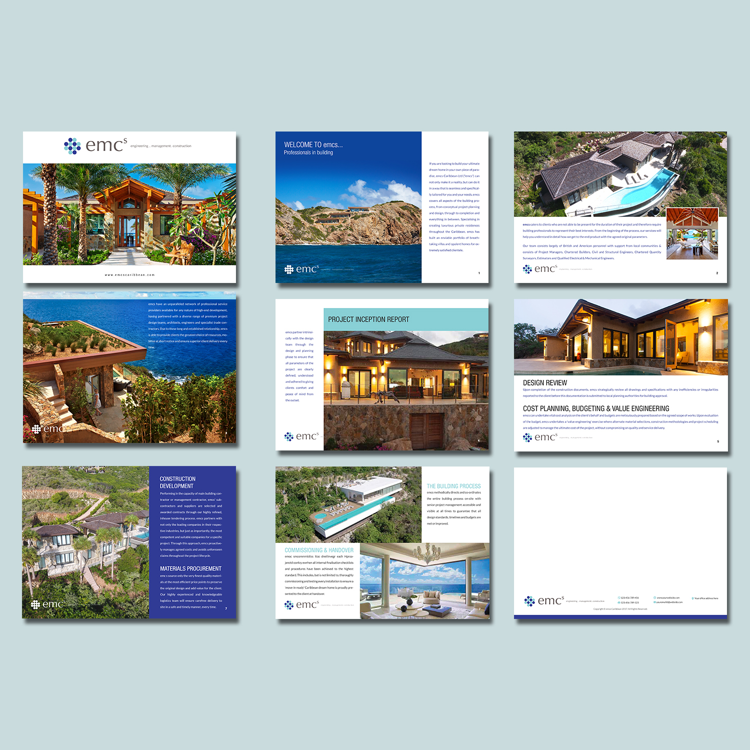 Brochure Design by debdesign for emcs Caribbean Ltd | Design #19326074