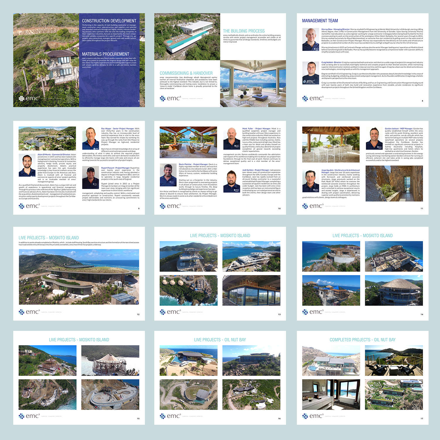 Broschüren-Design von debdesign für emcs Caribbean Ltd | Design #20488049