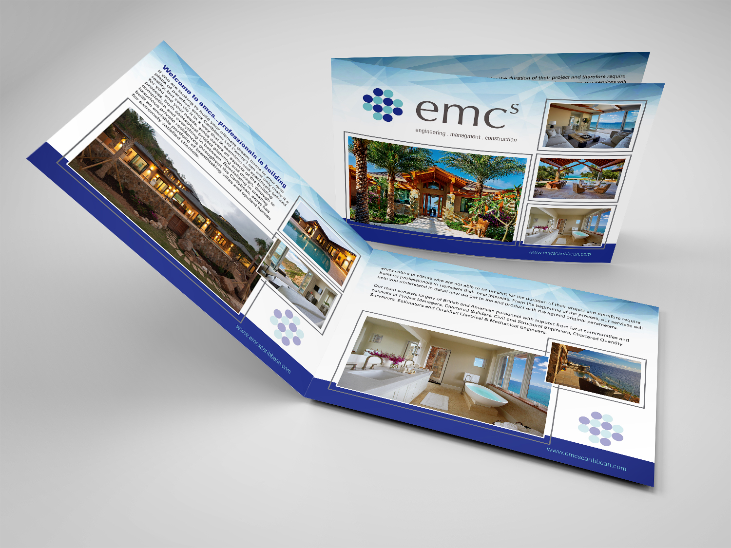Brochure Design by Deziners Zone for emcs Caribbean Ltd | Design #19148230