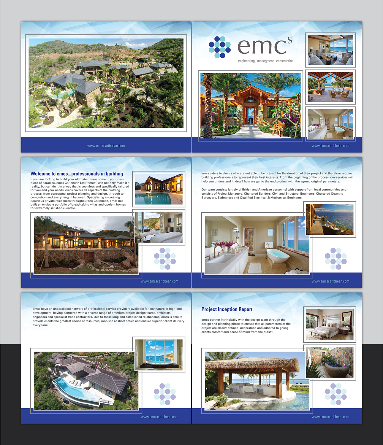 Broschüren-Design von Deziners Zone für emcs Caribbean Ltd | Design #19148232