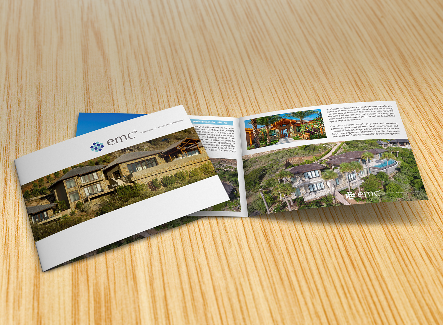 Broschüren-Design von barinix für emcs Caribbean Ltd | Design #19184551
