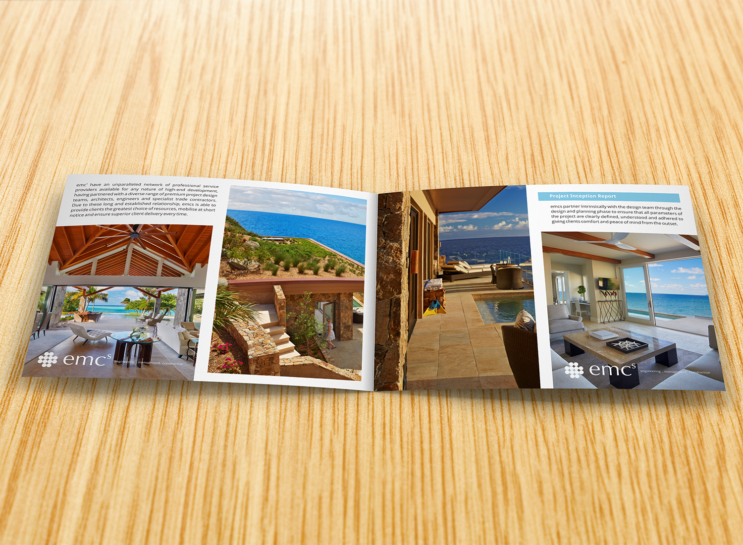 Broschüren-Design von barinix für emcs Caribbean Ltd | Design #19184553