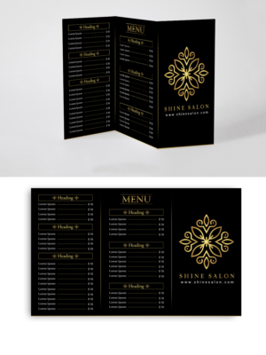 Menu Design by creative.bugs