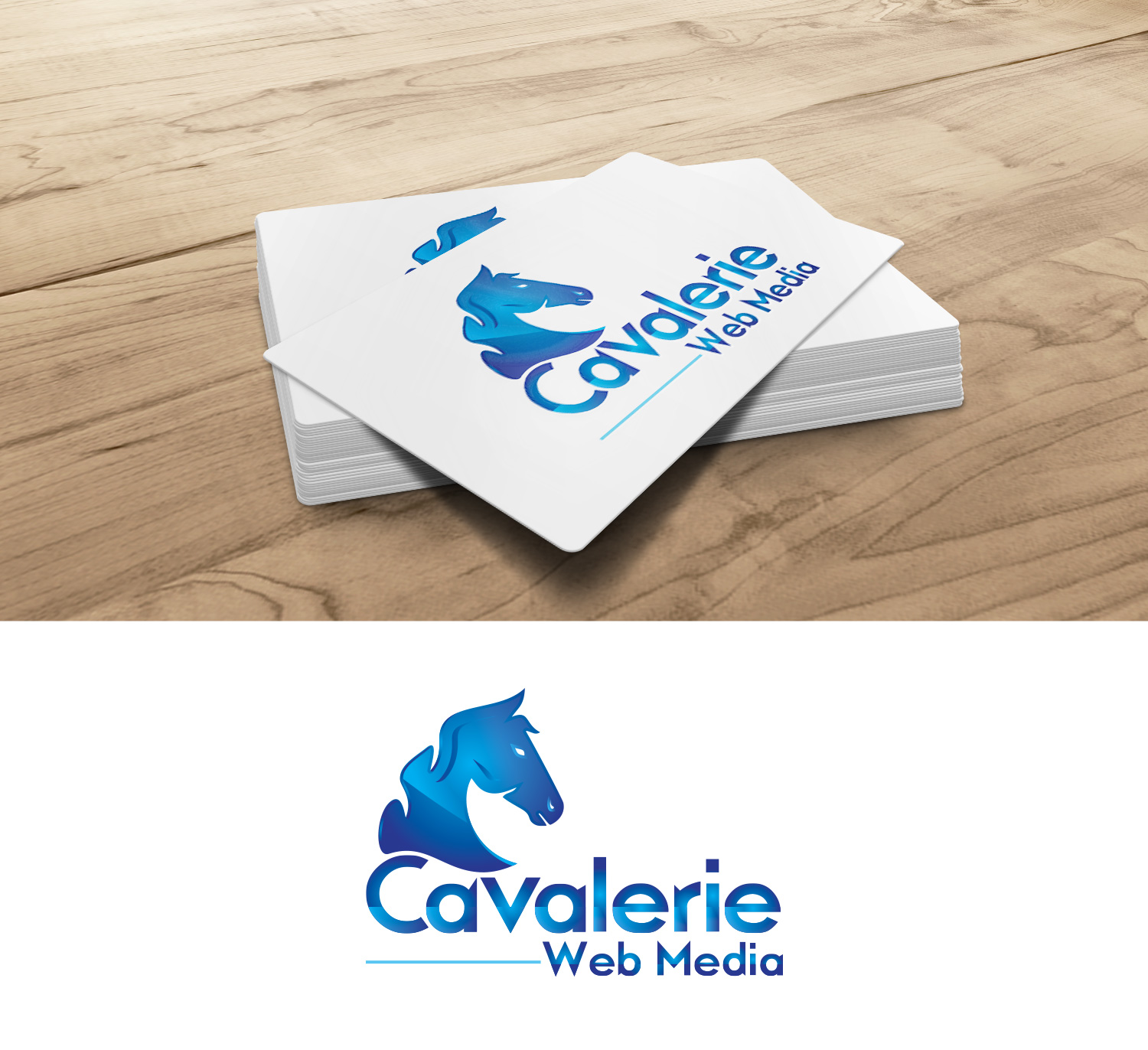 Logo Design by Impressive Solutions for Cavalerie Web Media | Design #19147696