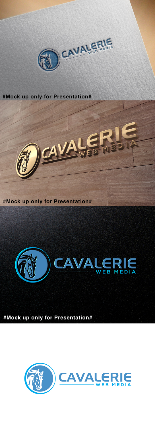 Logo Design by designmind78 for Cavalerie Web Media | Design #19146161