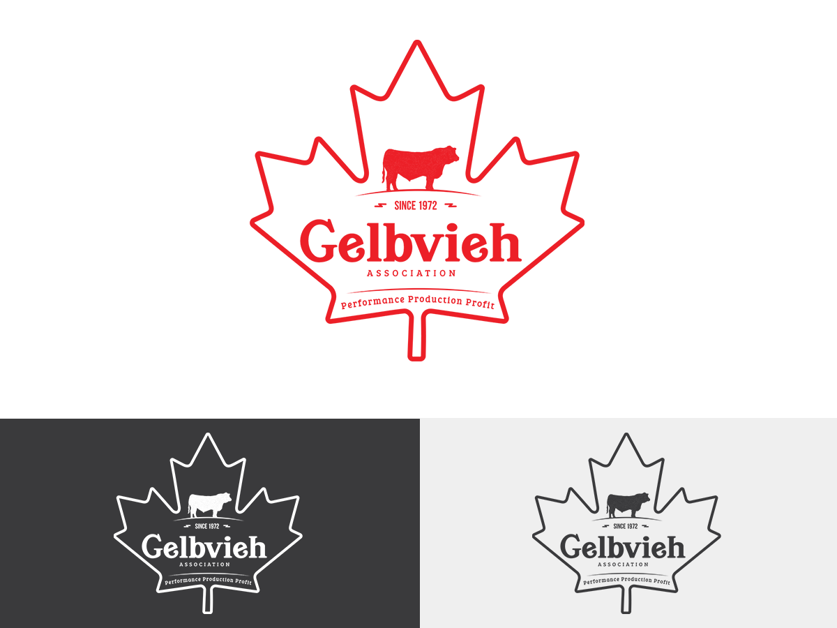 Logo Design by Mix MyPhotoshop for CANADIAN GELBVIEH ASSOCIATION | Design #19207598