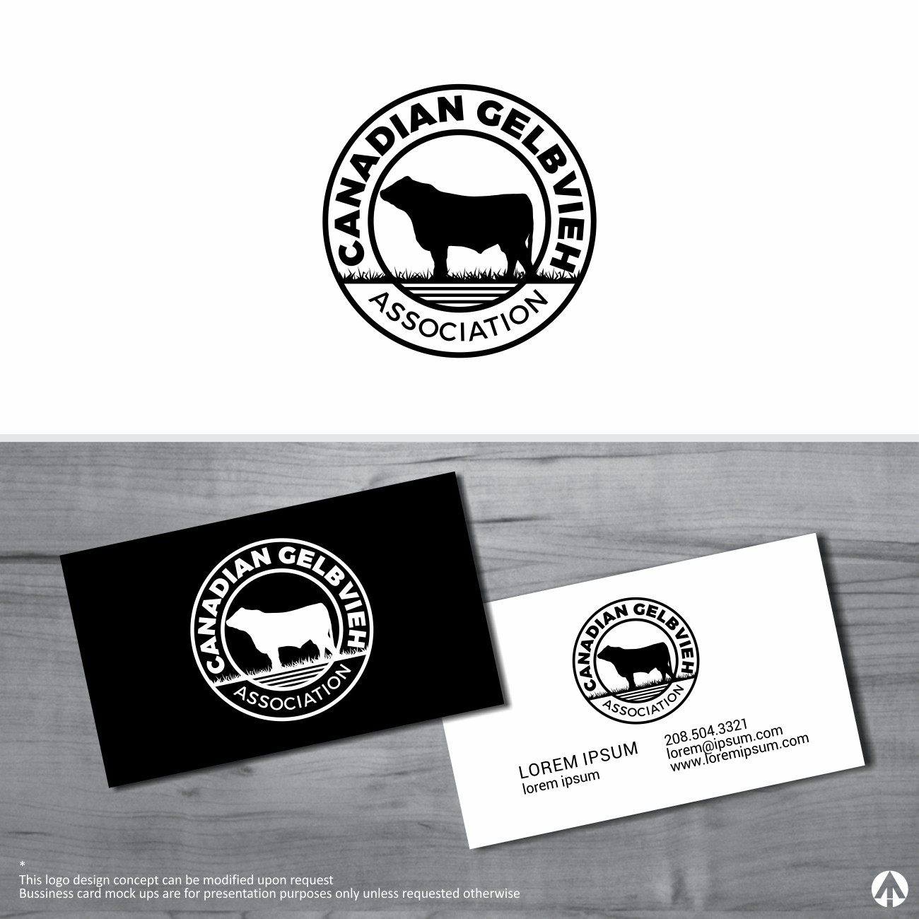 Logo Design by MBARO for CANADIAN GELBVIEH ASSOCIATION | Design #19167262