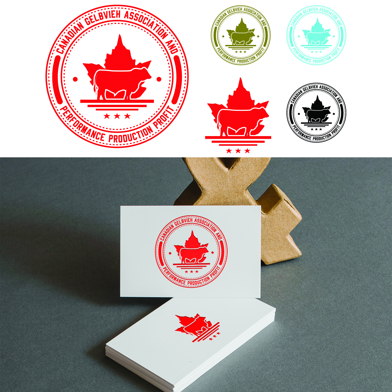 Logo Design by Yanick17 for CANADIAN GELBVIEH ASSOCIATION | Design #19197545