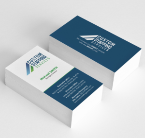 Diseño de Tarjeta de Presentación por Tilt para Custom Staffing Services | Diseño: #19168326