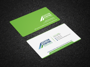 Visitenkarten-Design von Pointless Pixels India für Custom Staffing Services | Design: #19147347