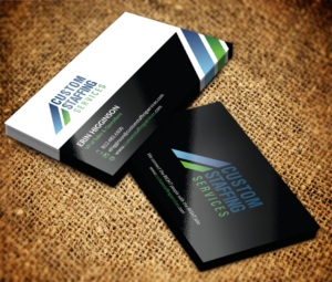 Design de Carte de Visite par Sarmishtha Chattopadhyay_loginchange pour Custom Staffing Services | Design : #19211462