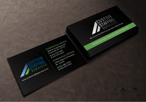 Business Card Design by Creations Box 2015 for Custom Staffing Services | Design: #19153196