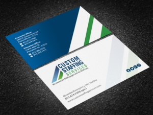 Design de Carte de Visite par Brand aid pour Custom Staffing Services | Design : #19157119
